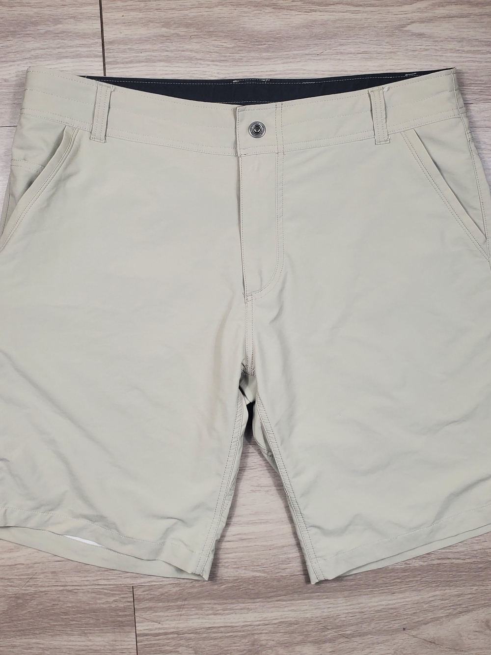 KÜHL Shift Amphibia Shorts Men's 38 Khaki 10" Quick Dry Style 5129